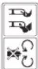 DOLMAR PM4602SR - SYMBOLS MARKED ON THE PRODUCT (ON THE REAR COVER) - 3