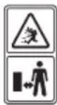 DOLMAR PM4602SR - SYMBOLS MARKED ON THE PRODUCT (ON THE REAR COVER) - 2