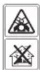DOLMAR PM4602SR - AM PRODUKT ANGEBRACHTE SYMBOLE (auf der Rückabdeckung) - 5