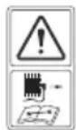 DOLMAR PM4602SR - AM PRODUKT ANGEBRACHTE SYMBOLE (auf der Rückabdeckung) - 7