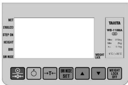 TANITA WB100MA - 1.Produktaufbau und Komponenten - 2