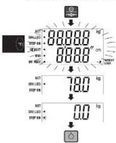 TANITA WB100MA - Fonctionnement - 1
