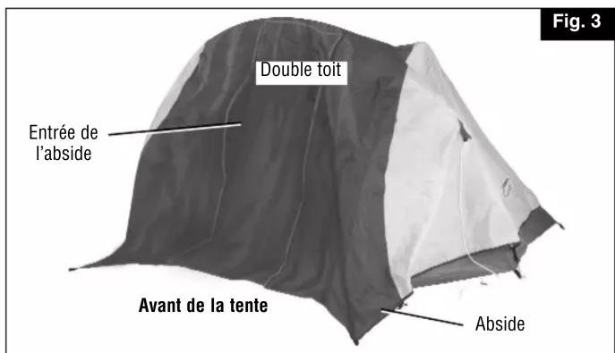 COLEMAN Rondeau 3 - Attachez le double toit - 1