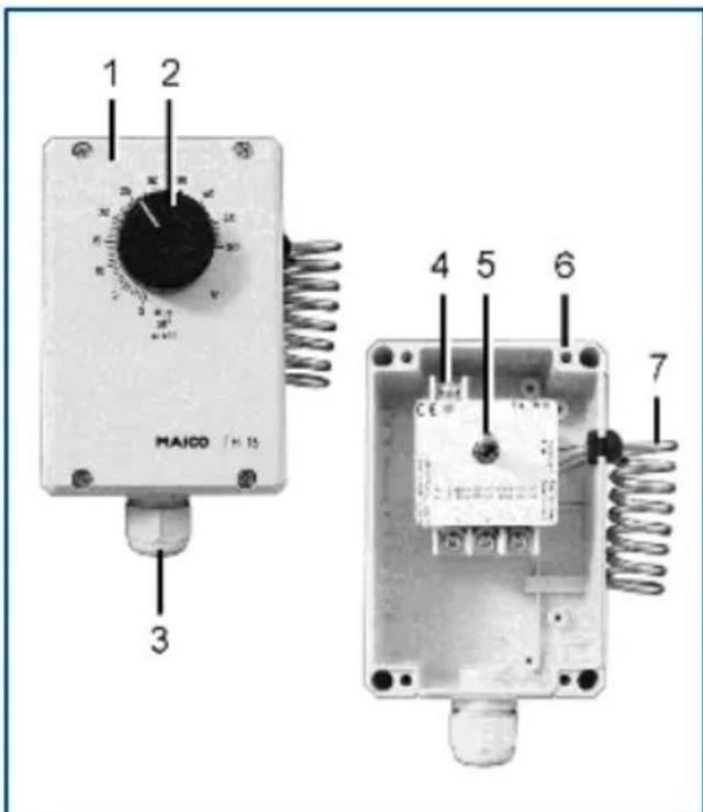 Maico TH 16 - Thermostat TH 16 - 1