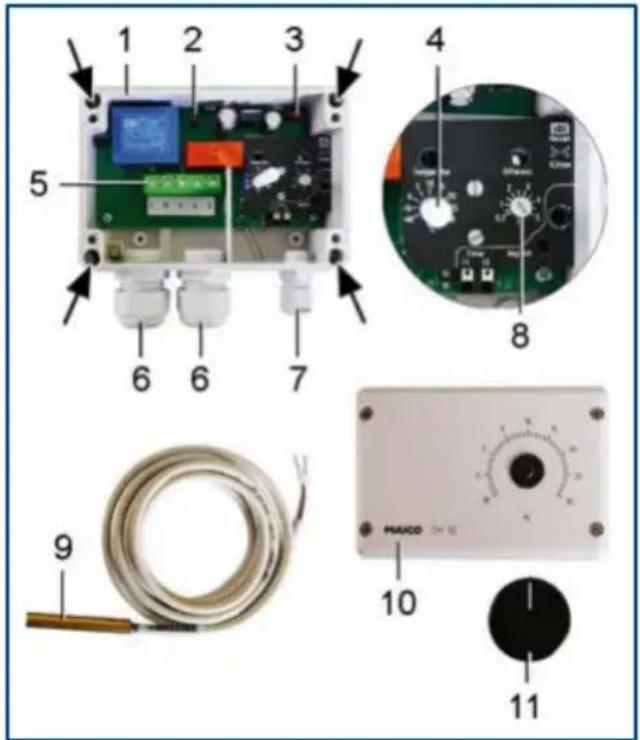 Maico TH 10 - TH 10 kombiniert mit Ventilator - 1