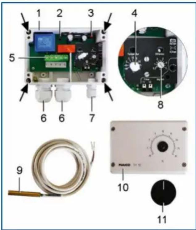 Maico TH 10 - Thermostat TH 10 - 1