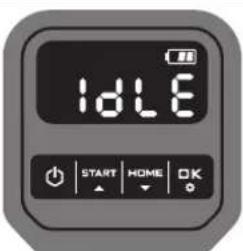IDLE START HOME OK