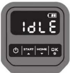 IDLE START HOME OK
