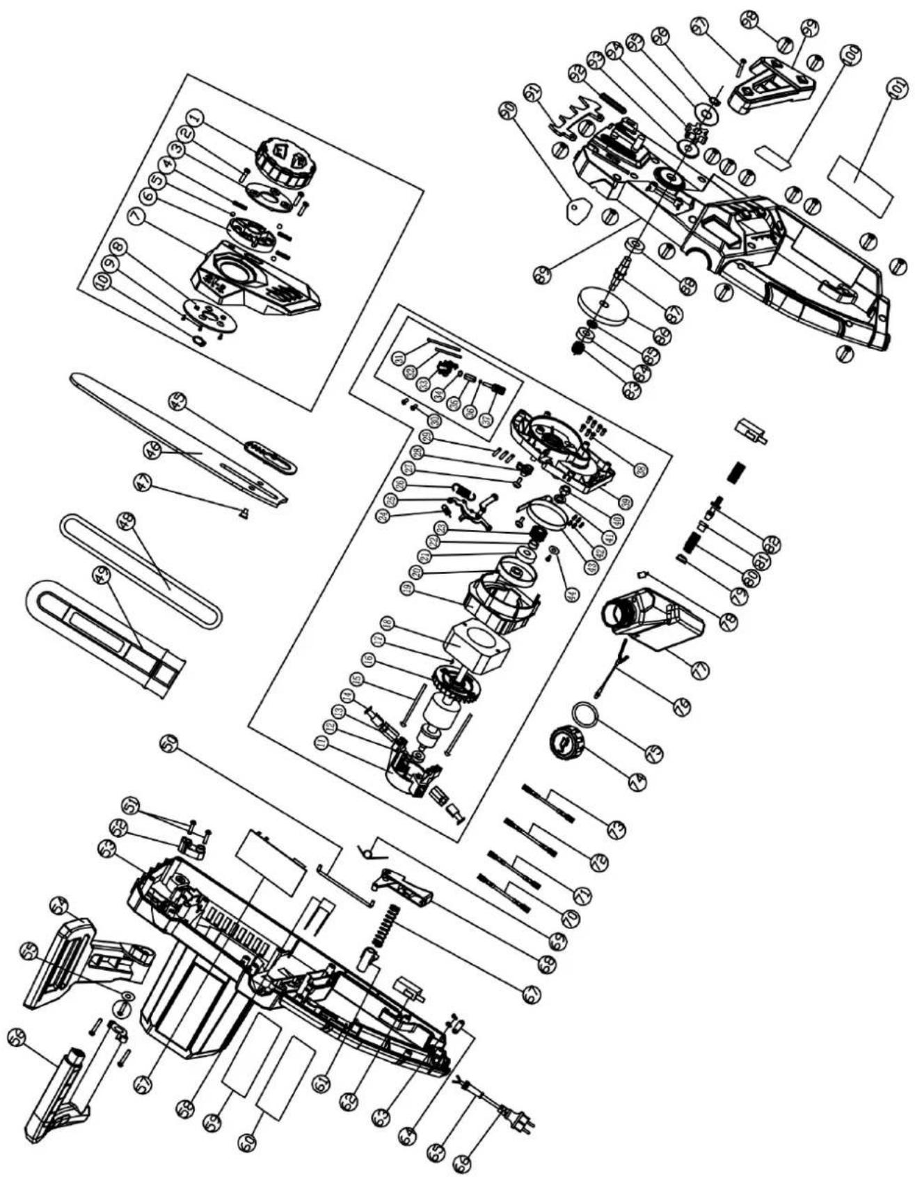 SCHEPPACH CSE2600 - Arıza giderme - 1
