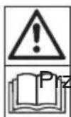 Grizzly ES 1231 - Symbole/napisy na urządzeniu - 1