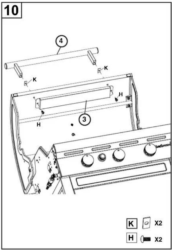 BARBECOOK Spring 3112 - Koppling B - 20