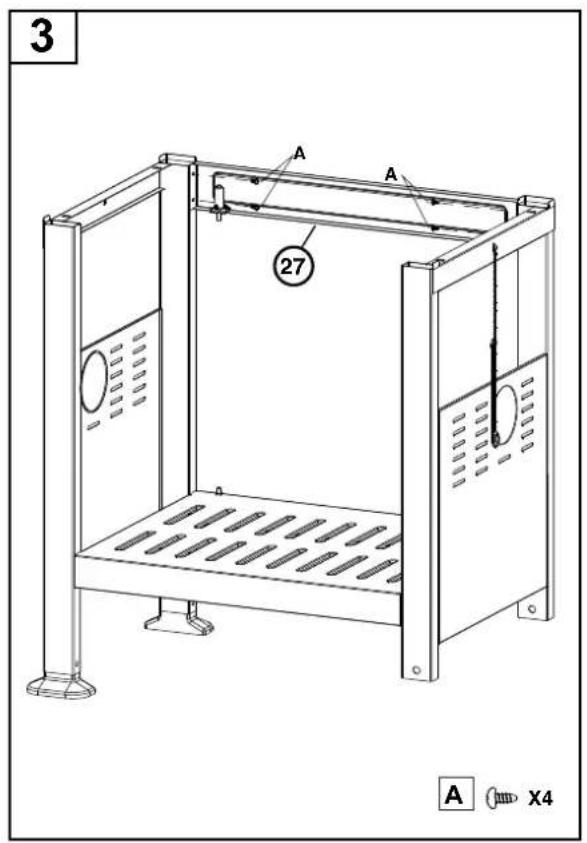 BARBECOOK Spring 3112 - Koppling B - 15