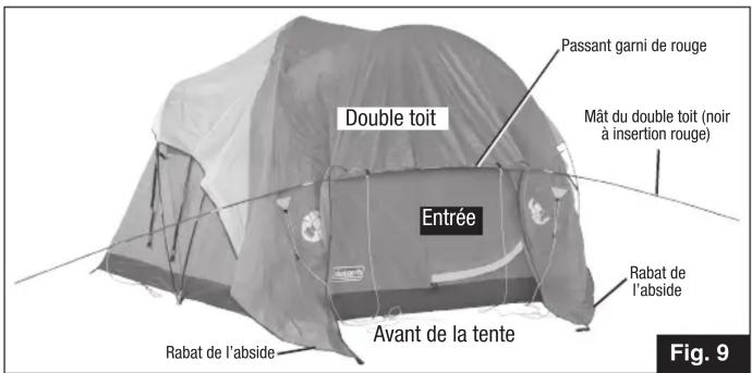 COLEMAN Bayside - Attachez le double toit - 1