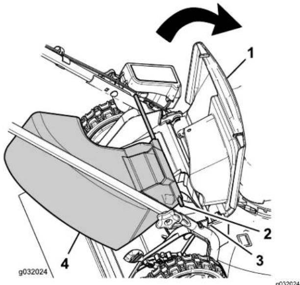 TORO 21852 - InstallingtheSide-Discharge Chute - 1