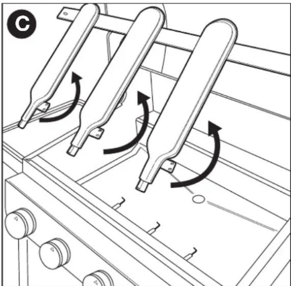 BARBECOOK Stella 3201 - Nettoyage des brûleurs et des tubes de Venturi - 1