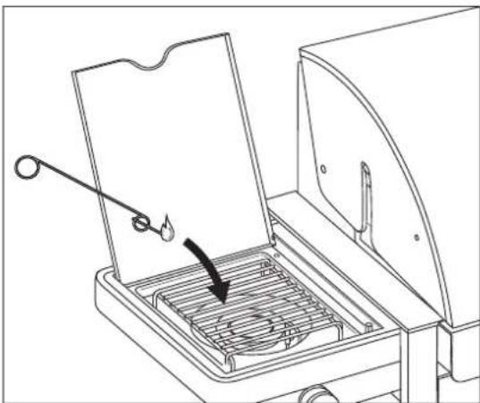 BARBECOOK Stella 3201 - Utilisation d'une allumette - 1