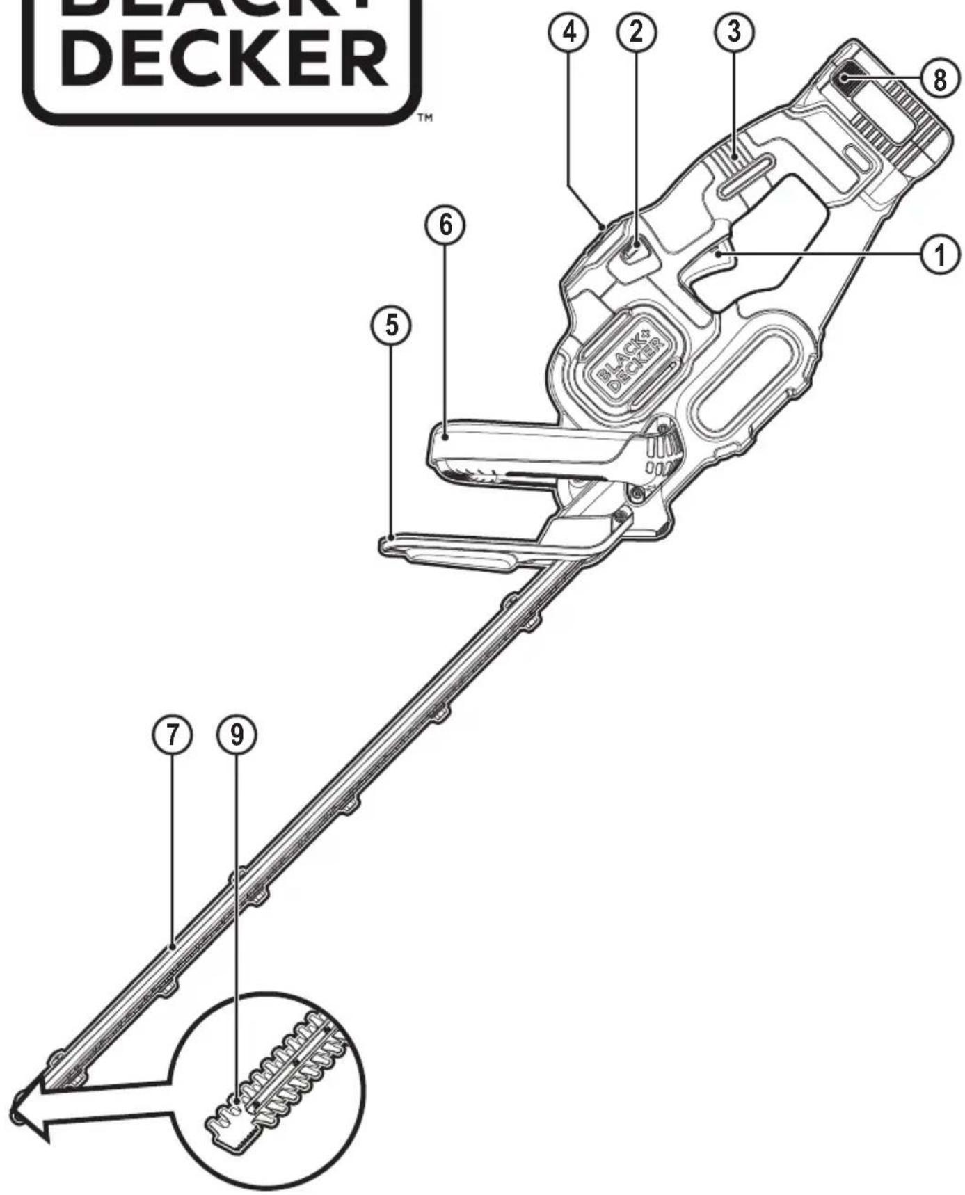 BLACK & DECKER BCHTS3625L1 - 1