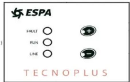 ESPA Tecnoplus 25 - Panel de control TECNOPLUS 25 - 1