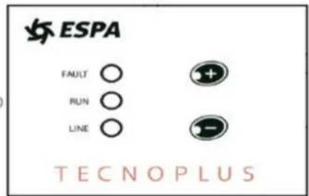 ESPA Tecnoplus 25 - TECNOPLUS 25 控制面板 - 1