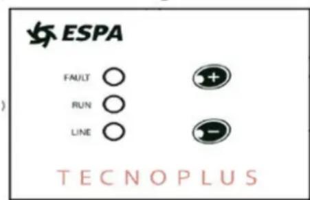 ESPA Tecnoplus 25 - Set point pressure adjustment. - 2