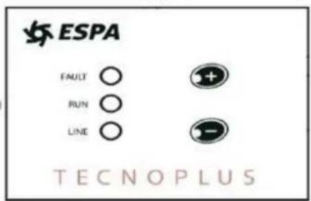 ESPA Tecnoplus 25 - Настройка установленного рабочего давления - 3