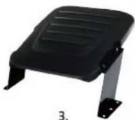 Fuxtec FXRB224 - Bouton Stop (2): - 2