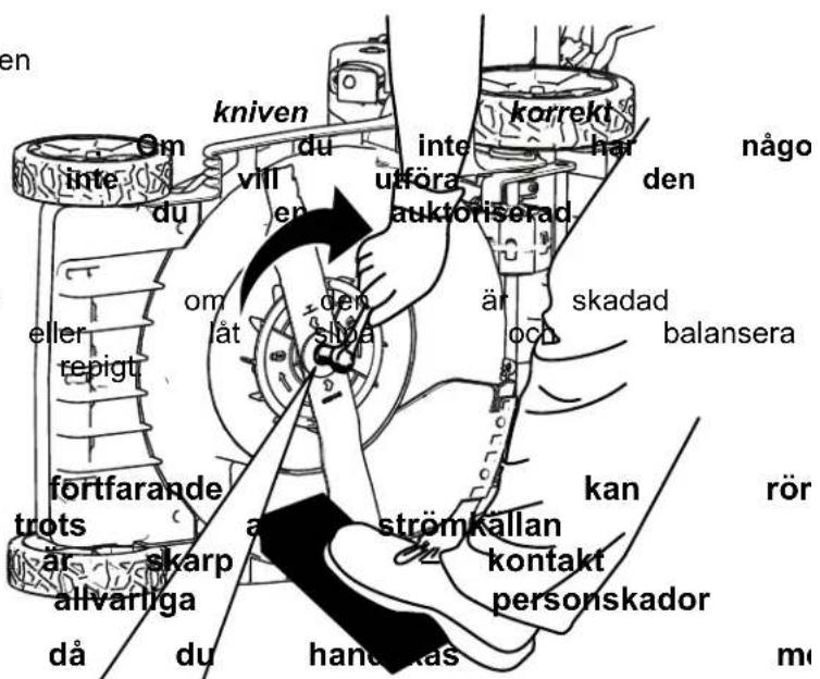 en kniven kmrekt här någo inte du vill ulföra auktoriserad den dum låt den sljka är skadad balansera eller repigt fortfarande trots år skarp allvarliga då du handlas kan rör strömkällan kontakt personskador me