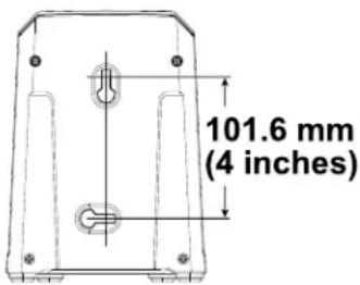101.6 mm (4 inches)