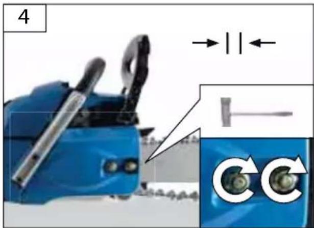 4 → || ← C C