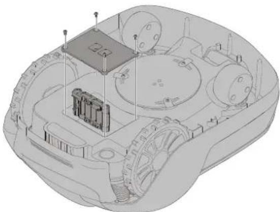 3D technical illustration of a military tank with visible internal components and no text or symbols