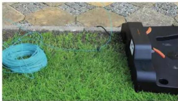 Zoef Robot Harm MR40Z - Regels voor het aanleggen van de grenskabel - 1