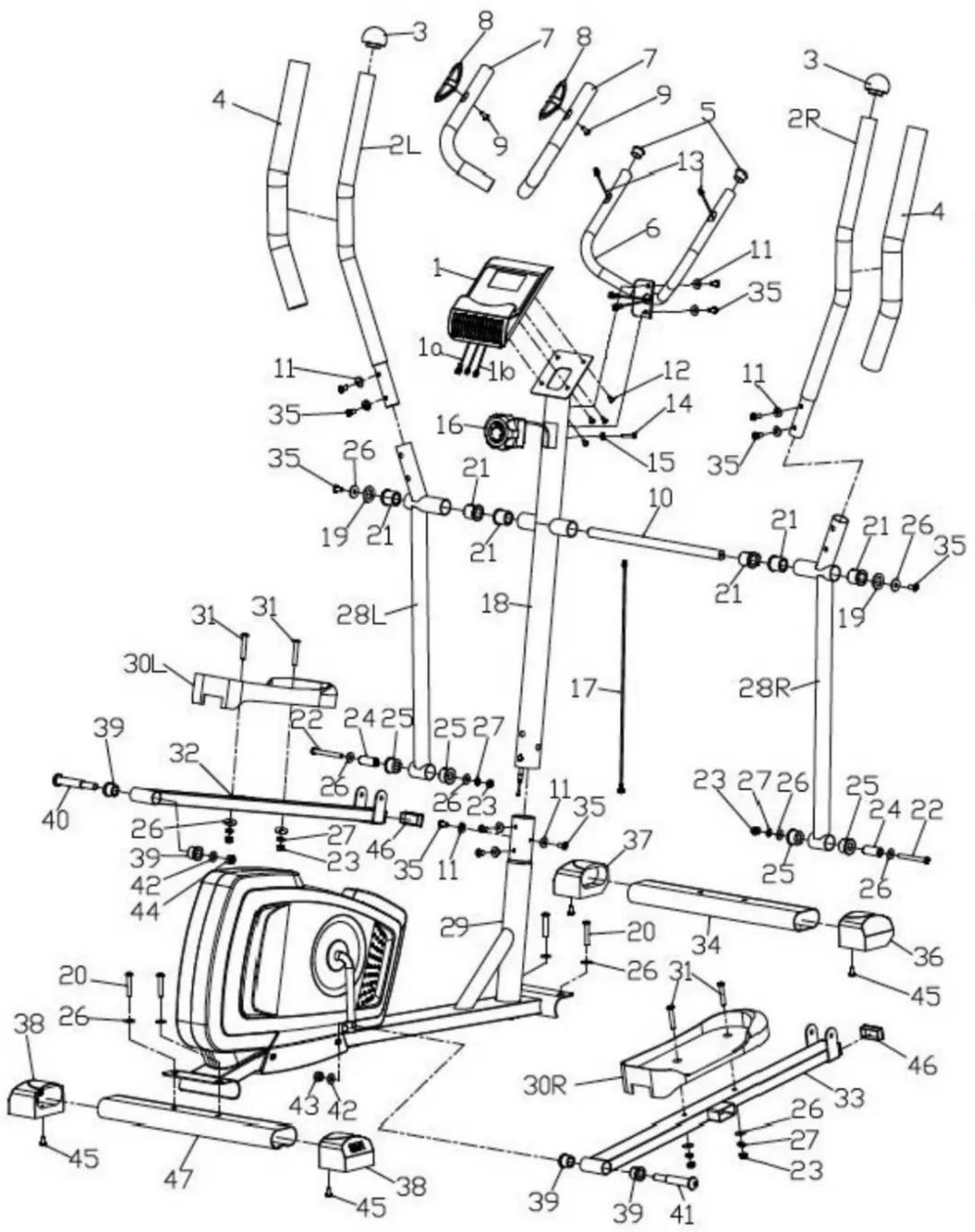 Skandika Vidar - STEP 7: SWING BAR ASSEMBLY (UPPER PART) - 2