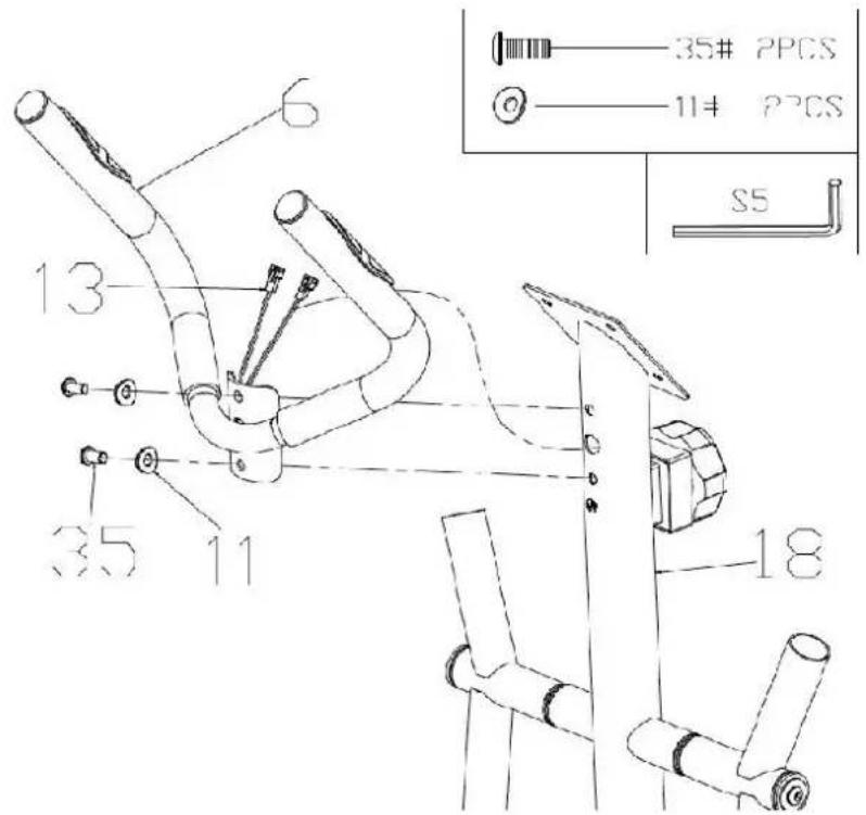 Skandika Vidar - STEP 5: HANDLE ASSEMBLY - 1
