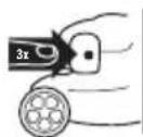 Grizzly BRM 42125 BS - Bildzeichen am Griffholm: - 1