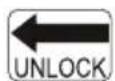 Grizzly BRM 51172 A - Graphical symbol on the lateral ejection chute: - 1