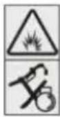 Grizzly BRM 51172 A - Symbols on the devic - 5