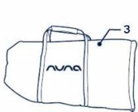 Nuna Sena aire - De Nuna-reiswieg openmaken - 8