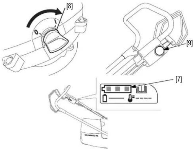 Honda HRG466XB - PRÜFUNG DES AKKUSTANDS - 1