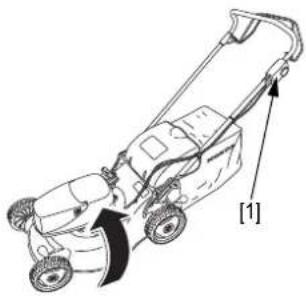 Honda HRG466XB - Per verificare lo stato della lama: - 1