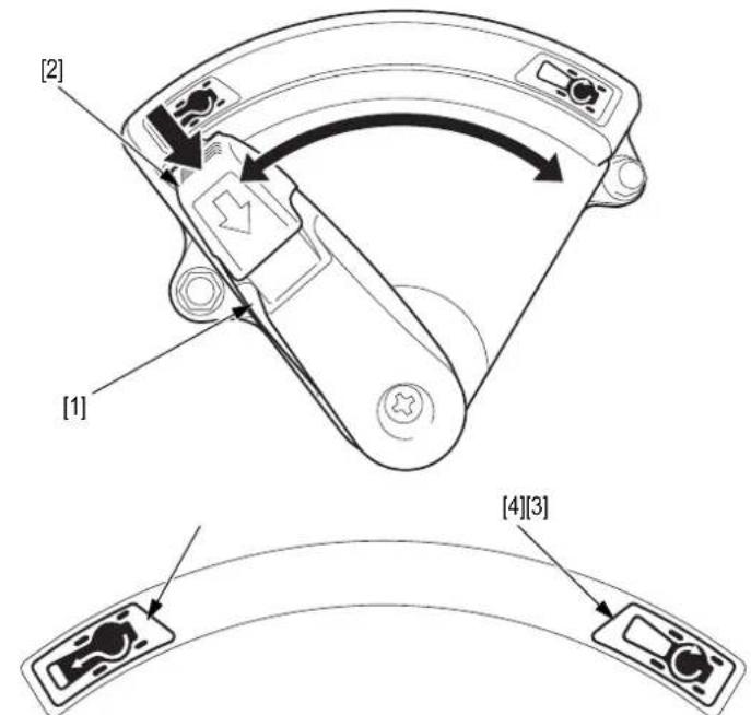 Honda HRG466XB - USO DEL SELETTORE CLIP DIRECTOR - 1