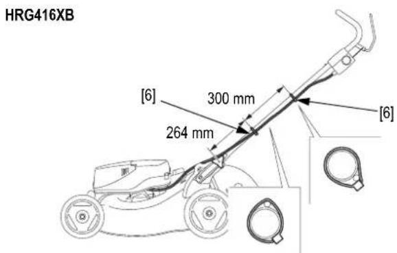 Honda HRG466XB - MONTAGGIO DEL MANUBRIO - 4