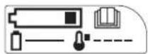 Honda HRG466XB - Comportement des DEL de l'indicateur du niveau de charge de la batterie - 1