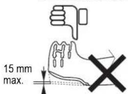 15 mm max.