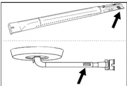 BARBECOOK Spring 3002 - Venturi tubes - 1
