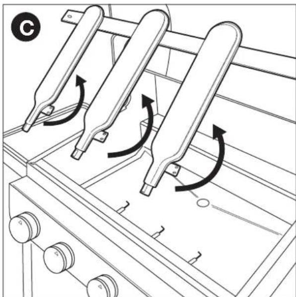 BARBECOOK Stella 4311 - C UPLAJUL B - 10