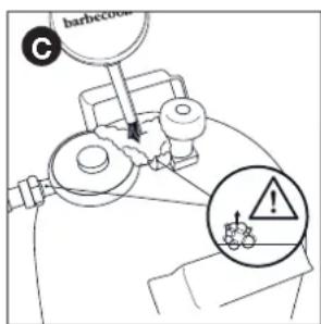 BARBECOOK Stella 4311 - To check for gas leaks - 5