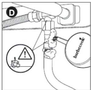 BARBECOOK Stella 4311 - To check for gas leaks - 6
