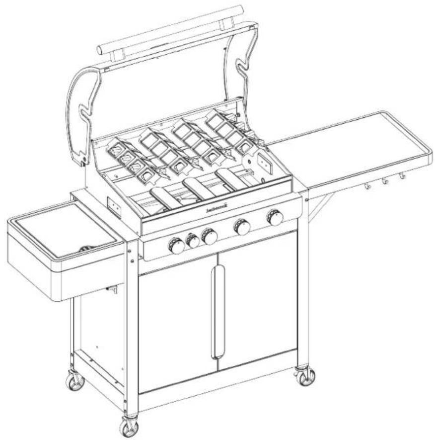 BARBECOOK Stella 4311 - KAKO BISTE OČISTILI PLAMENIKE I REDUKCIJSKE CIJEVI - 31