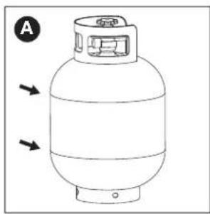 BARBECOOK Stella 4311 - Lai pārbaudītu, vai nav gāzes noplūdes - 3