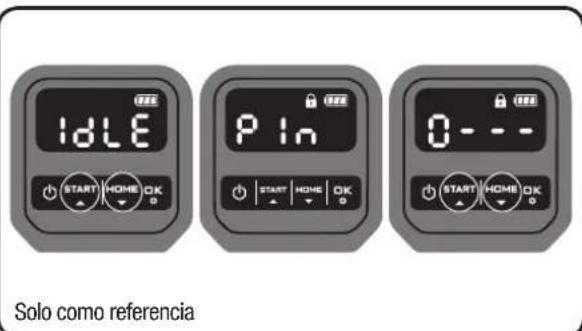 LANDXCAPE LX793 - Cambiar el número PIN - 1